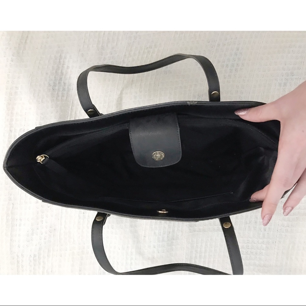 Calvin Klein Multi-Fabric Handbag - Picture 5 of 5
